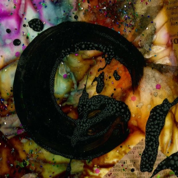 Framed Abstract Painting, by Kathy Morton Stanion - Abstract Wonder 10 - Picture 4 of 5